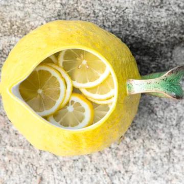 Lemon 壶 21cm - 黄色 - Byon