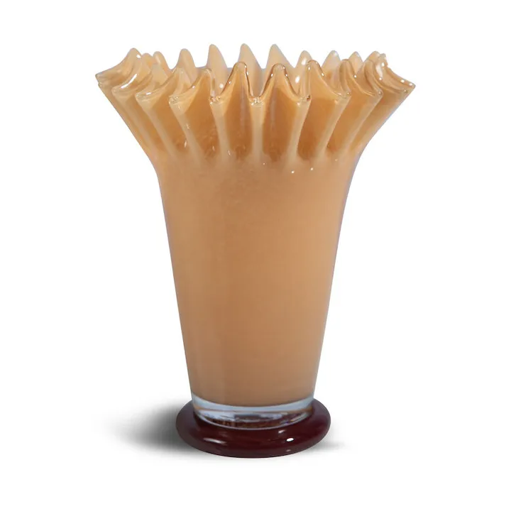 Lori 花瓶 28cm - 黄色_波尔多红 - Byon