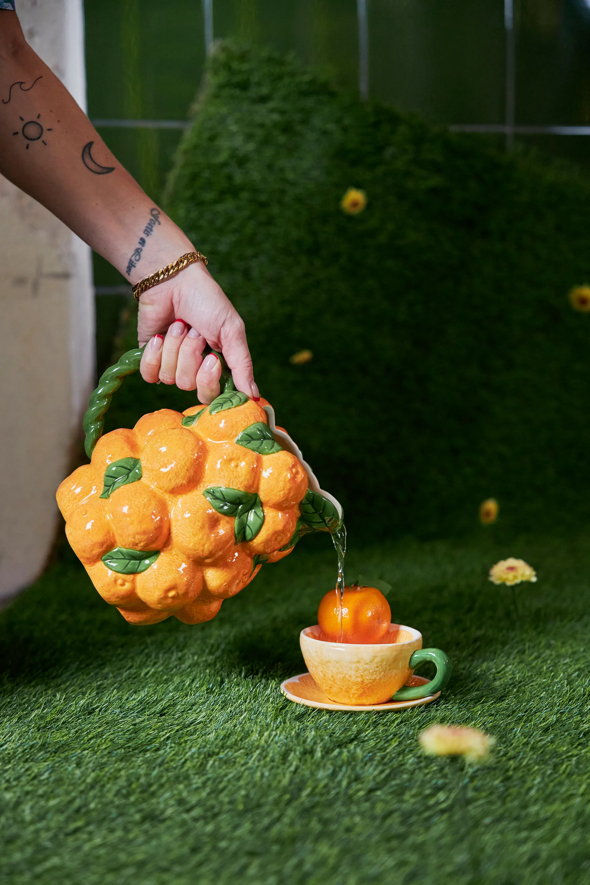 Mandarie pot 2.5 liter, 橘色 Byon