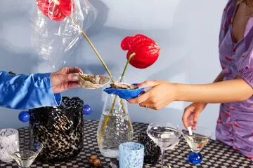 Messy 花瓶冰桶 - 黑色_蓝色 - Byon