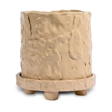 Muddy 小号花盆 直径17.5cm - 米色 - Byon
