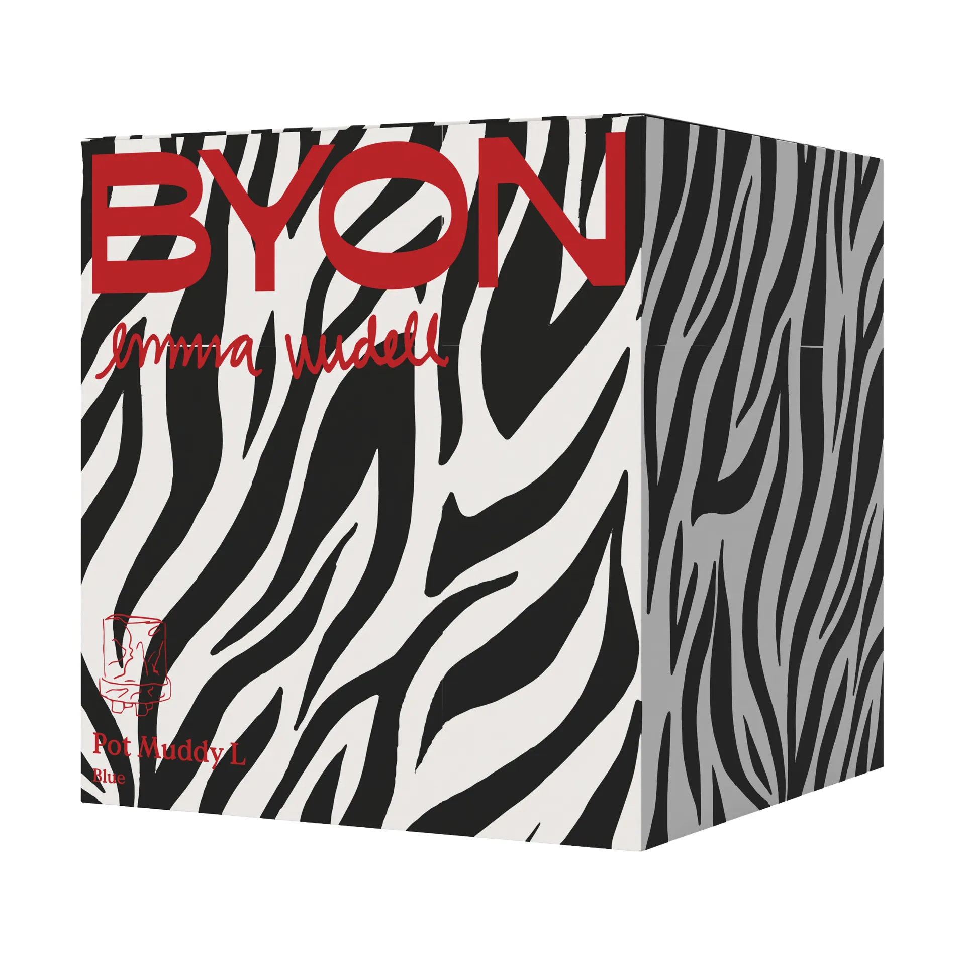 Muddy pot L Ø23 cm, 蓝色 Byon