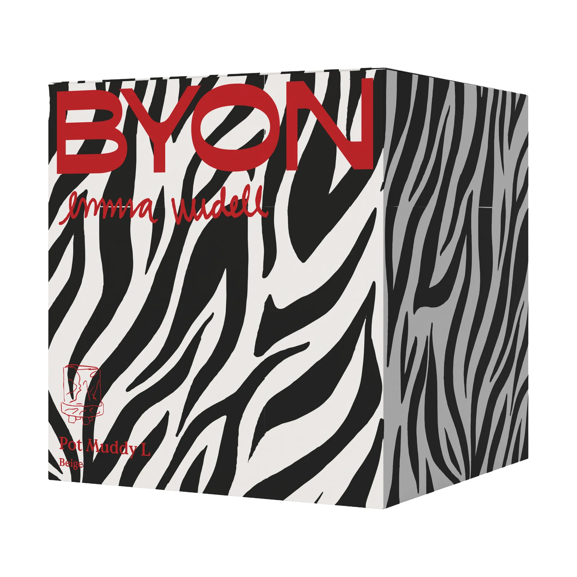 Muddy pot L Ø23 cm, 米色 Byon