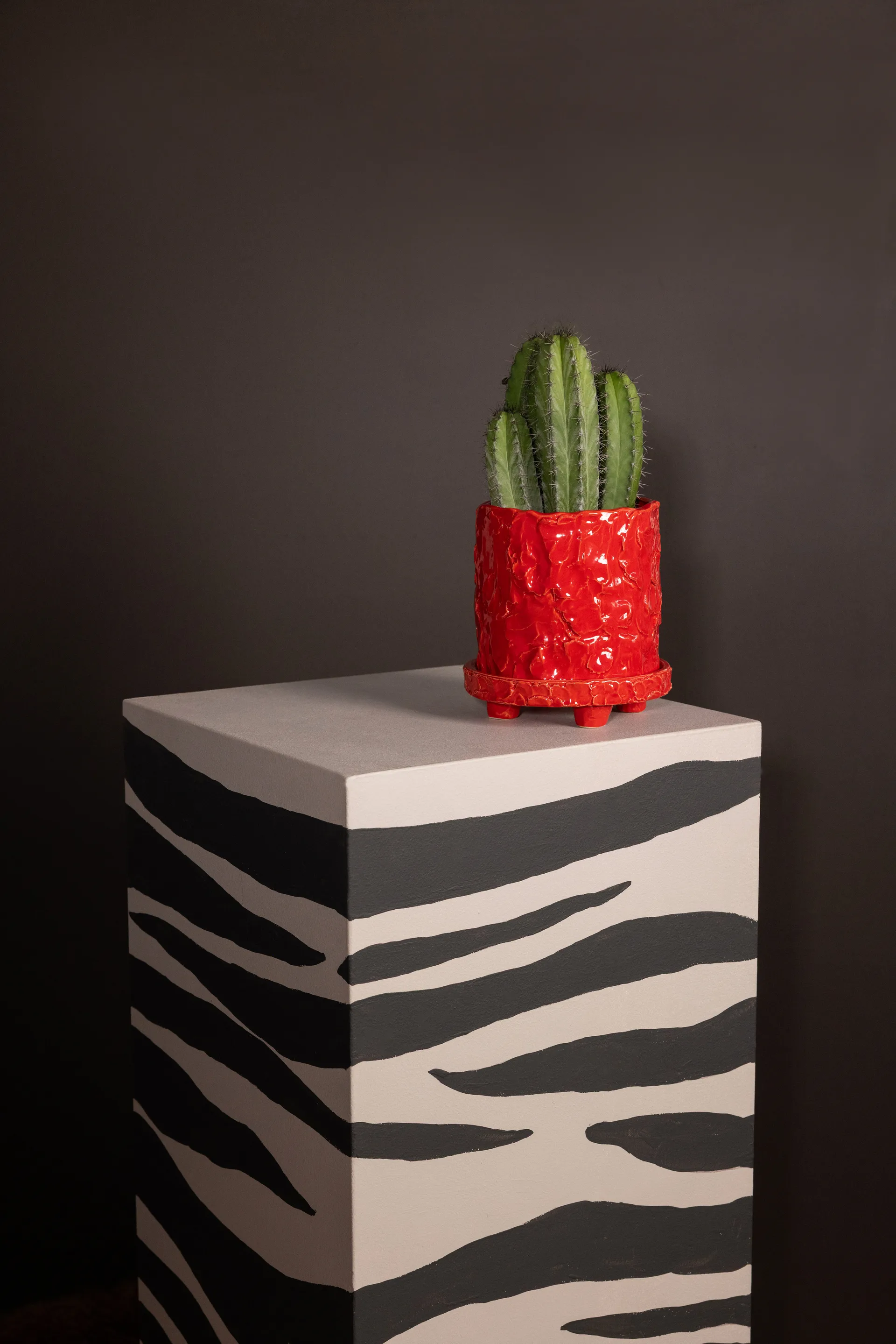 Muddy pot S Ø17.5 cm, 红色 Byon