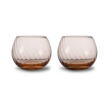 Opacity 水杯220ml 2件装 - 桃色 - Byon