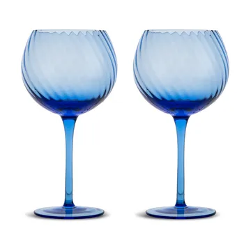 Opacity 葡萄酒杯470ml 2件装 - 蓝色 - Byon