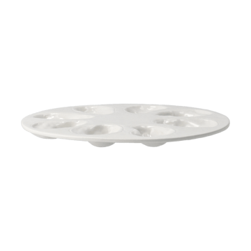 Oyster 盘子 Ø27 cm - 白色 - Byon