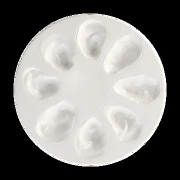 Oyster 餐盘 Ø27cm - 白色 - Byon