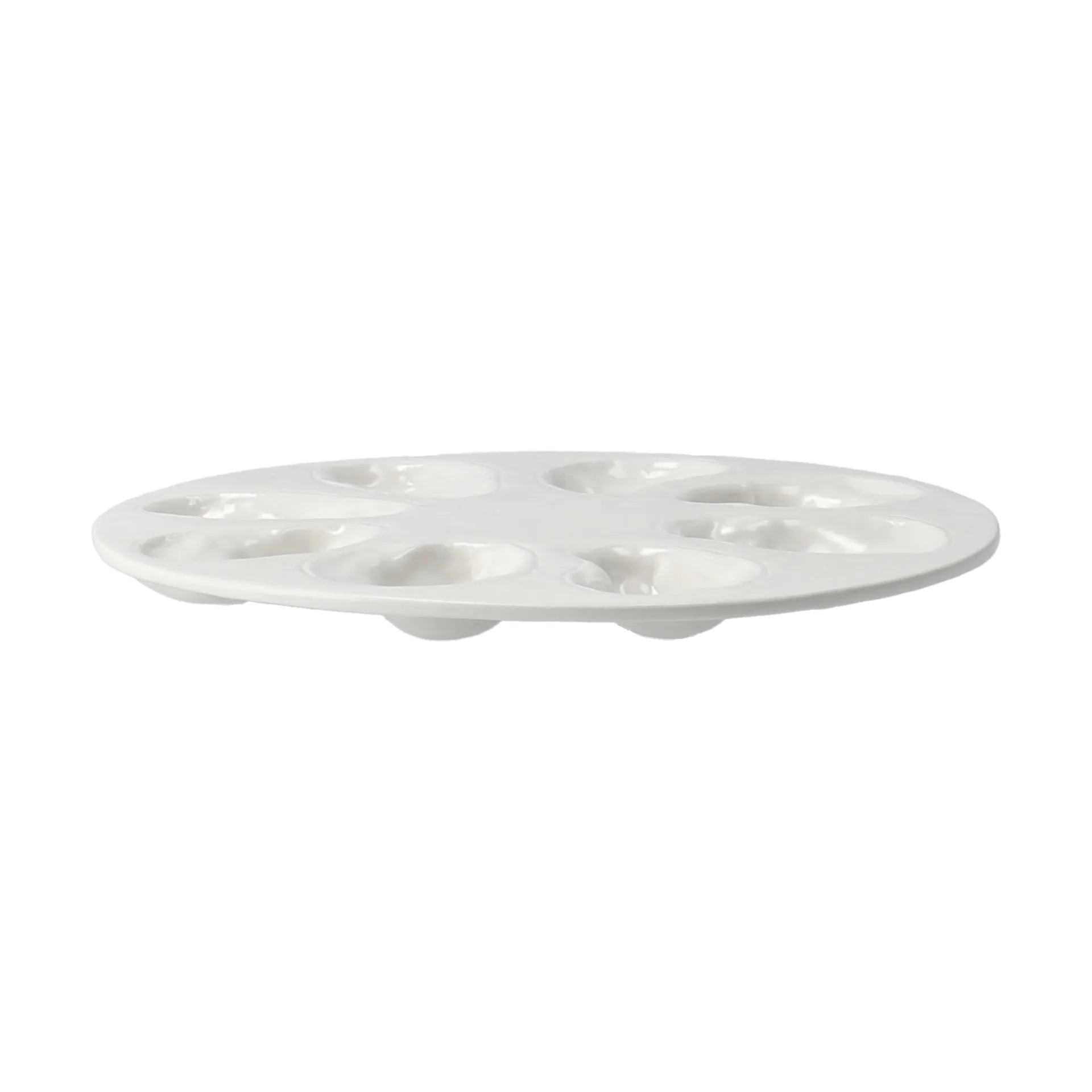 Oyster 餐盘 Ø27cm, 白色 Byon