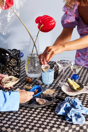 Oyster 餐盘 Ø27cm - 灰色 - Byon