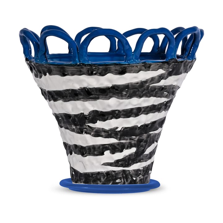 Patty pot S Ø25 cm - 斑马-蓝色 - Byon