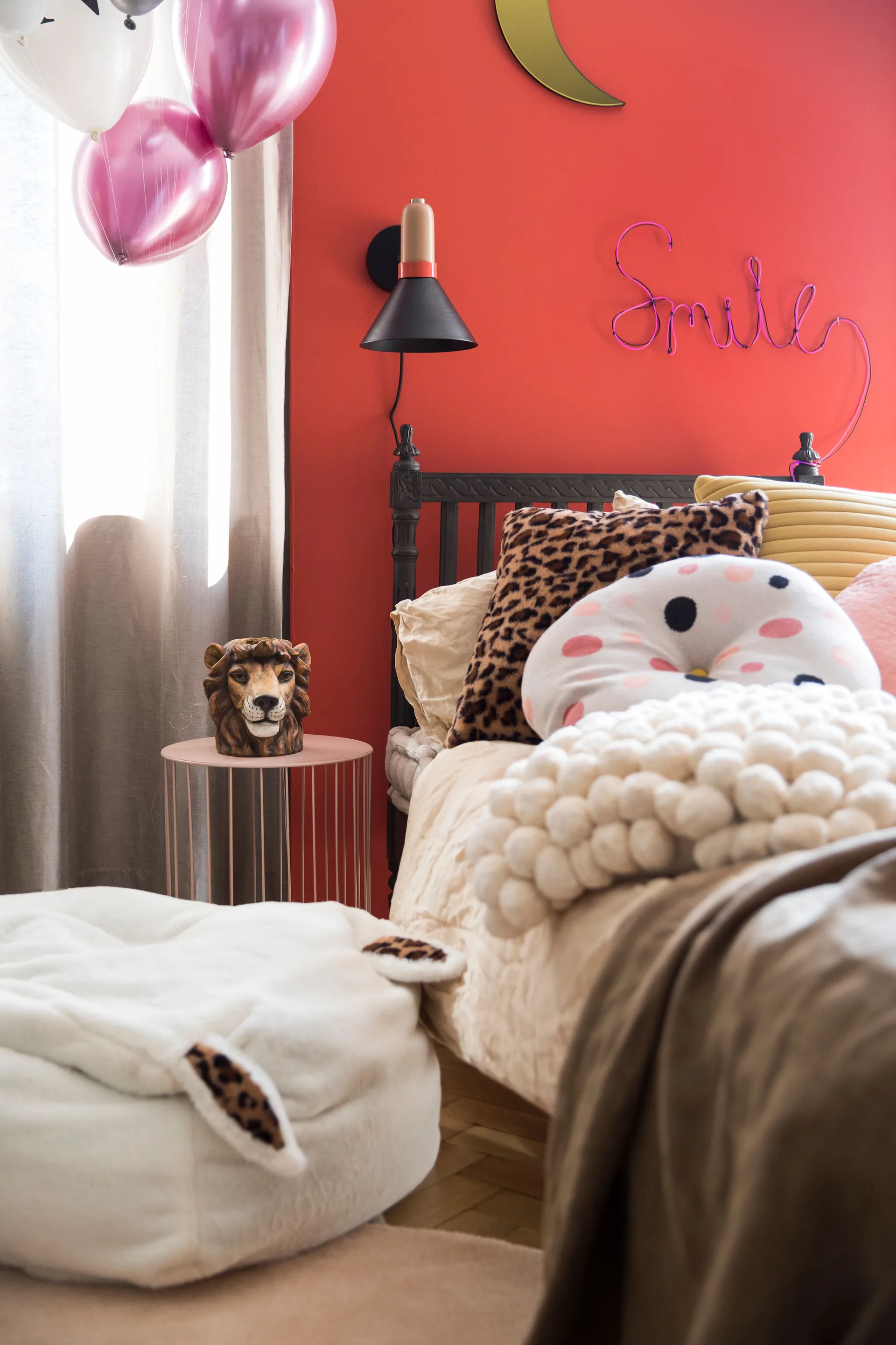 Pom Pom 靠枕|靠垫 45x45 cm, off 白色 Byon