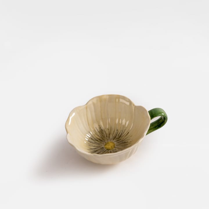 Poppy 花朵系列 北欧风陶瓷餐具 马克杯 220ml , 米色 Byon
