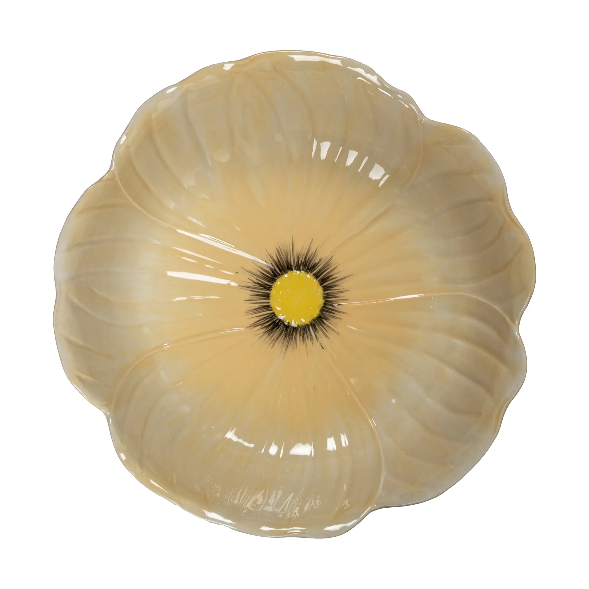 Poppy 花朵系列 北欧风陶瓷餐具 碗, 米色, Ø30 cm Byon