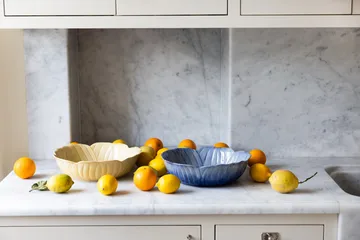 Poppy 花朵系列 北欧风陶瓷餐具 碗 - 蓝色, Ø30 cm - Byon