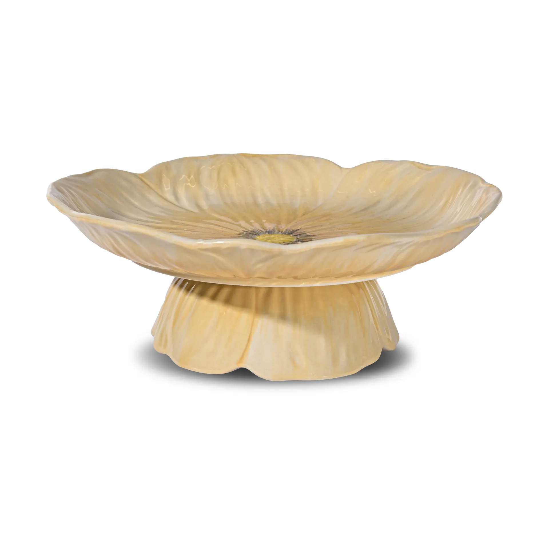 Poppy cake stand Ø26 cm, 米色 Byon