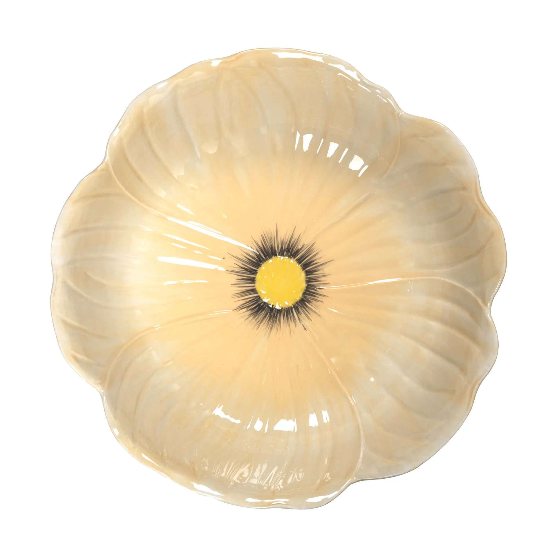 Poppy cake stand Ø26 cm, 米色 Byon