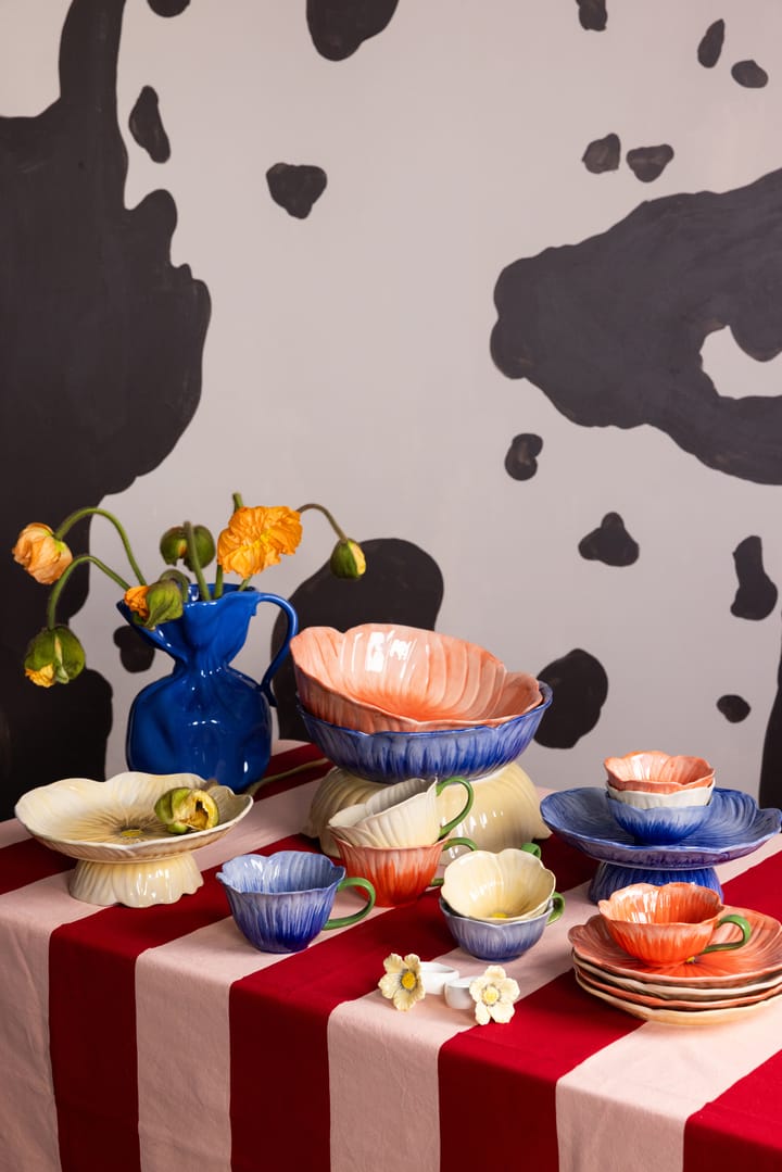 Poppy cake stand Ø26 cm, 米色 Byon