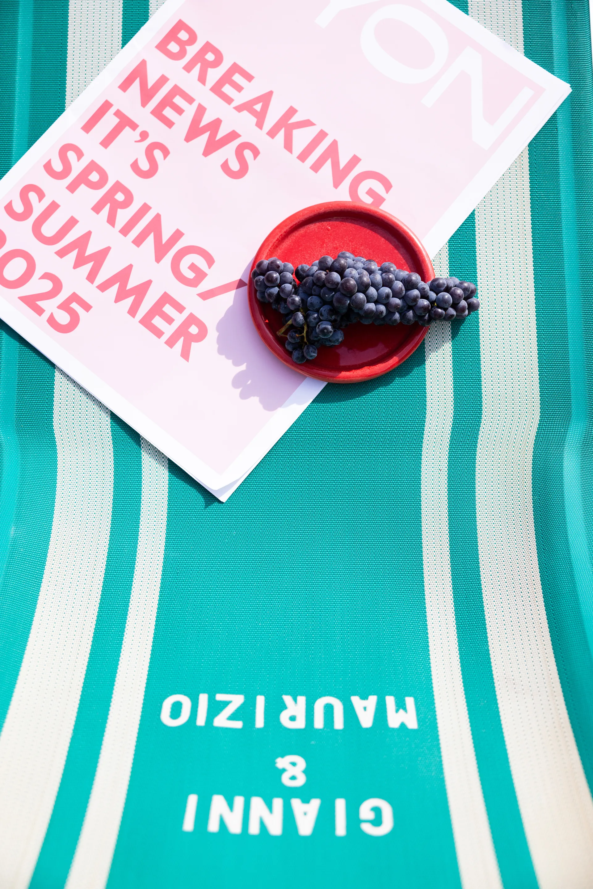 Porto 碟子 小 Ø17 cm, 红色 Byon