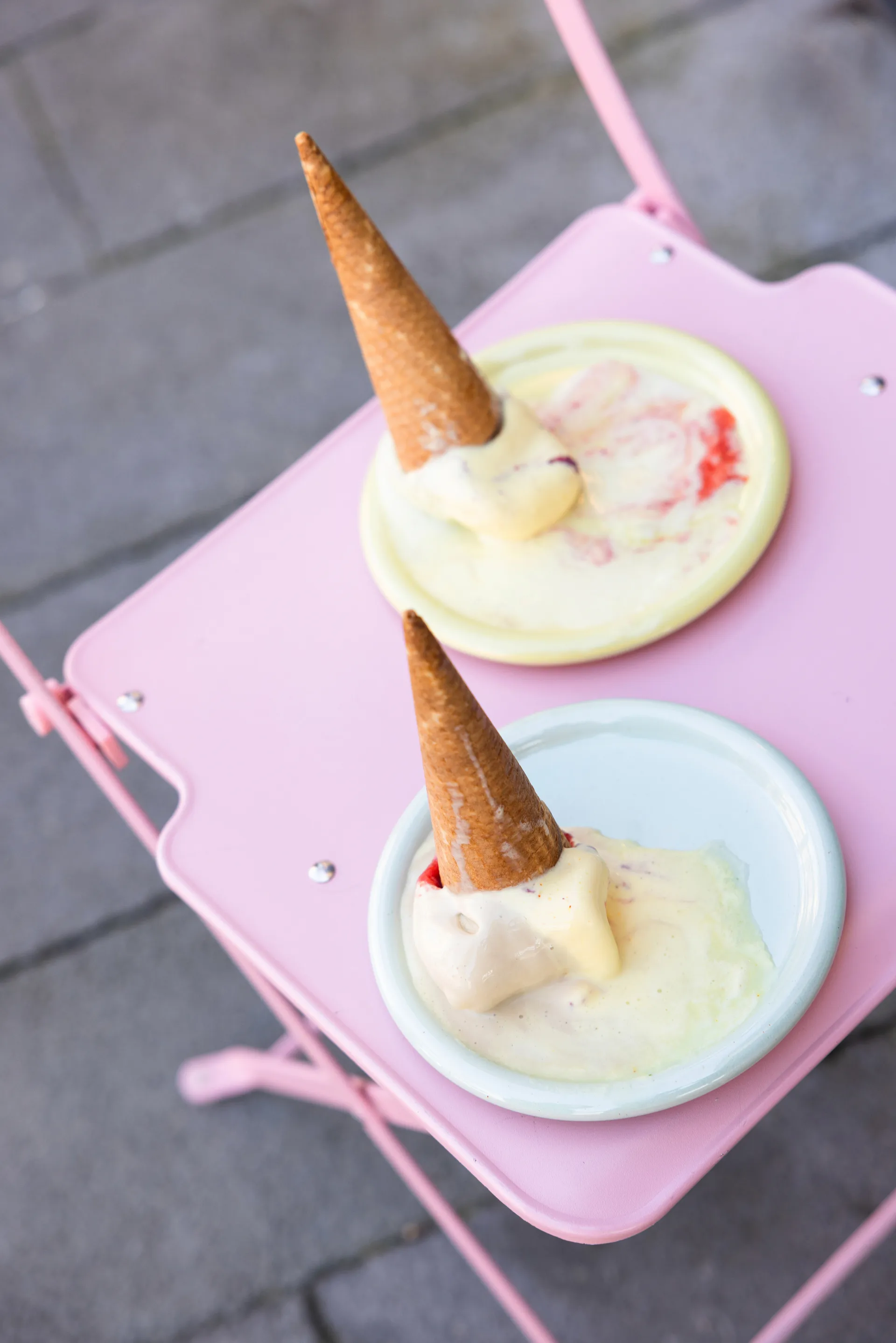 Porto 碟子 小 Ø17 cm, 黄色 Byon