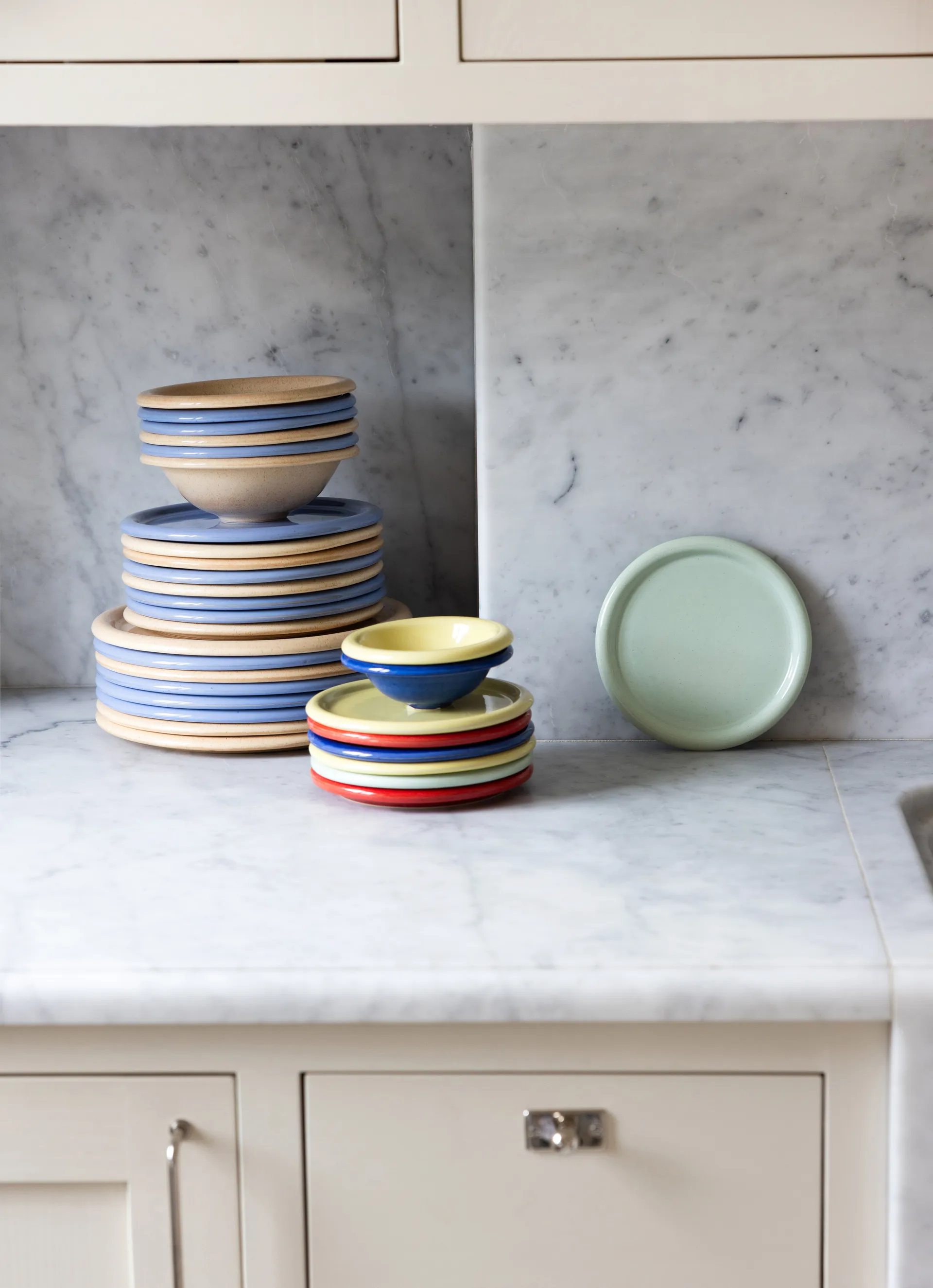 Porto 碟子 小 Ø17 cm, 薄荷绿 绿色 Byon