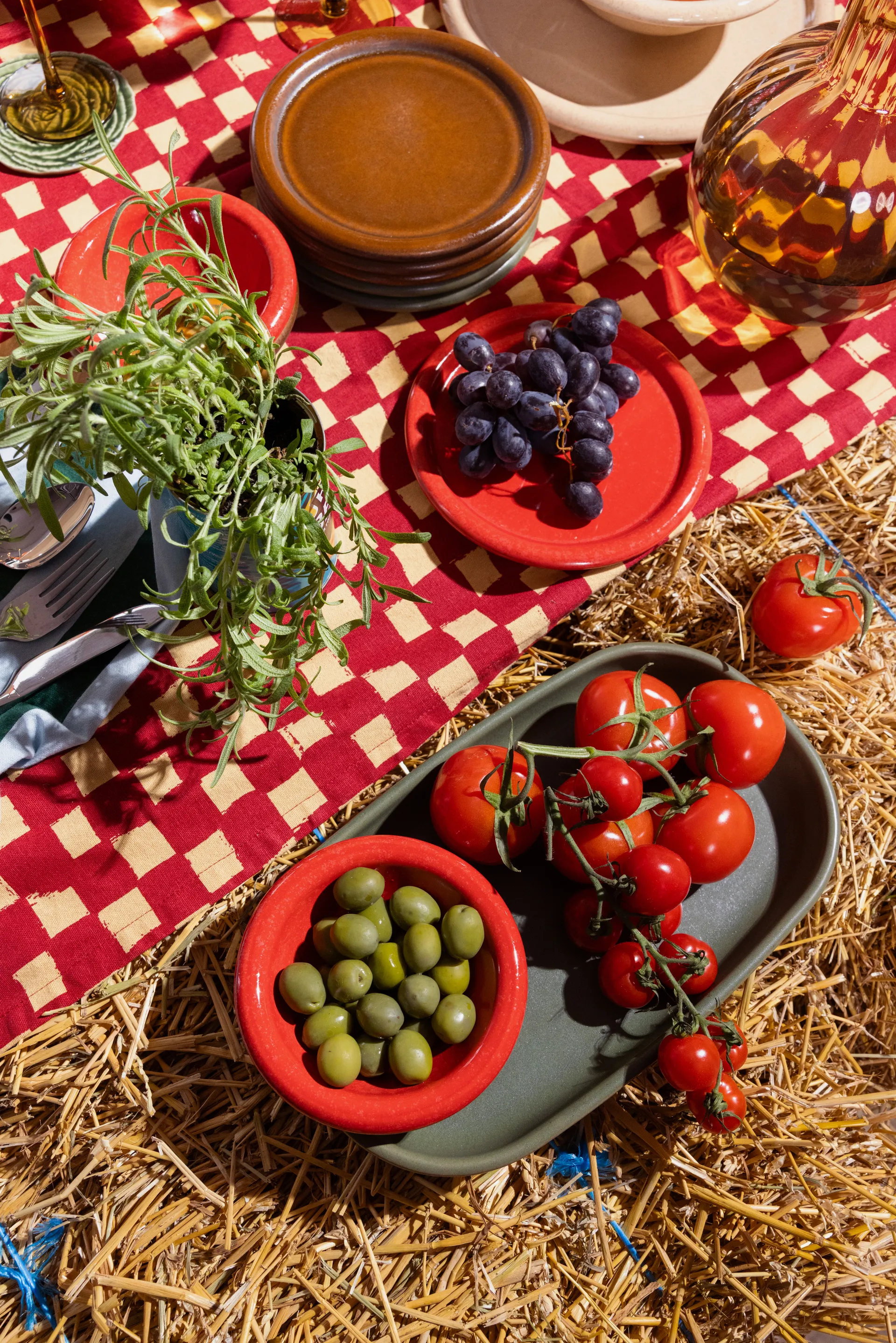 Porto 碟子 小 Ø17 cm, 褐色 Byon