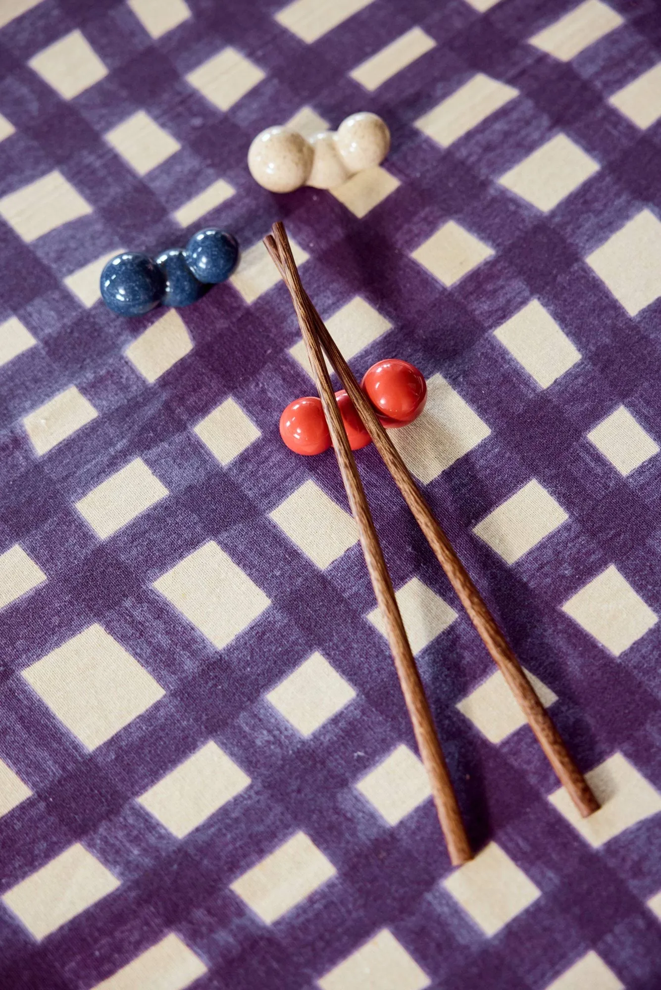 Porto 筷子含筷架 2件装, 蓝色 Byon