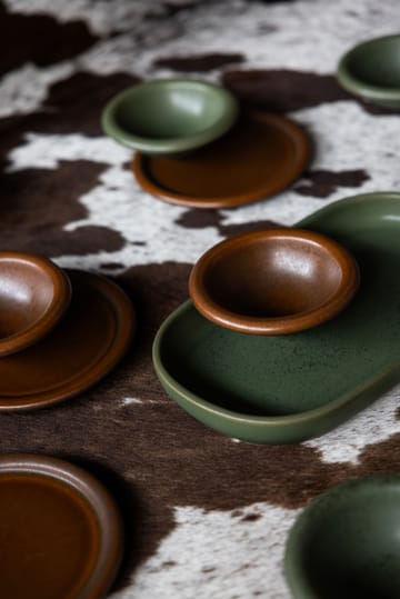 Porto serving 托盘 18x30 cm - 绿色 - Byon