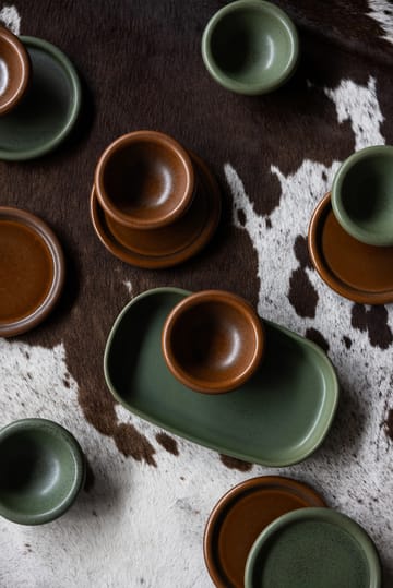 Porto serving 托盘 18x30 cm - 绿色 - Byon