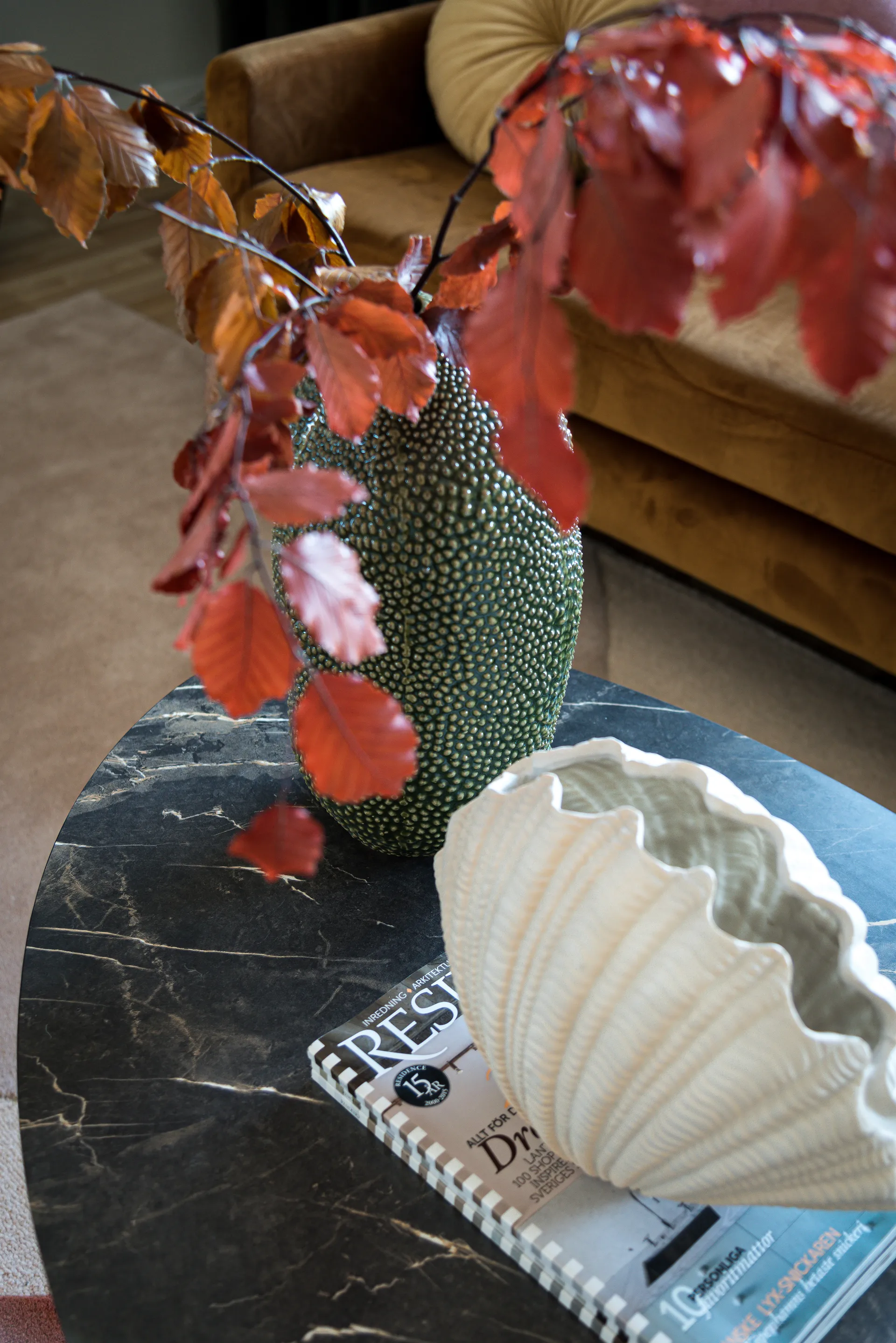 Shell  花瓶 , 白色 Byon