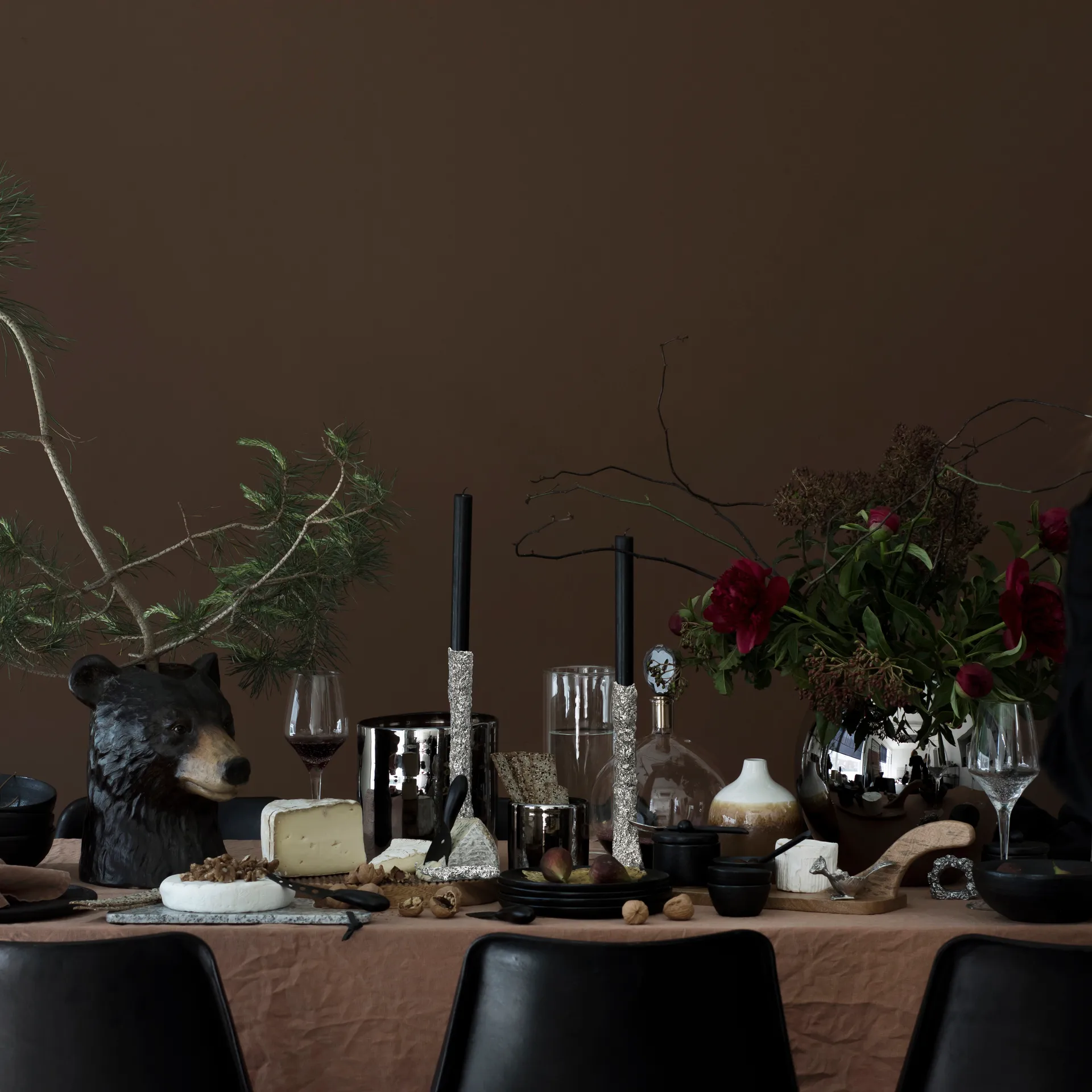 Space candle sticks, 29 cm Byon
