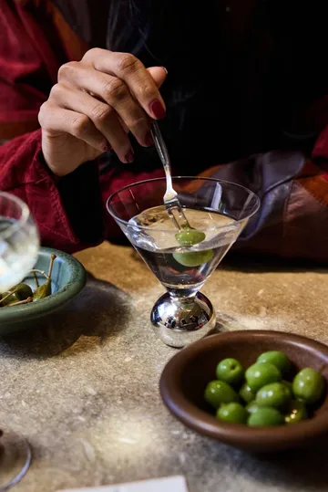 Spice 玻璃杯 240ml 2只装 - 清透-银色 - Byon