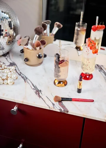 Spice 高杯 38cl 2只装 - 清澈-琥珀色 - Byon