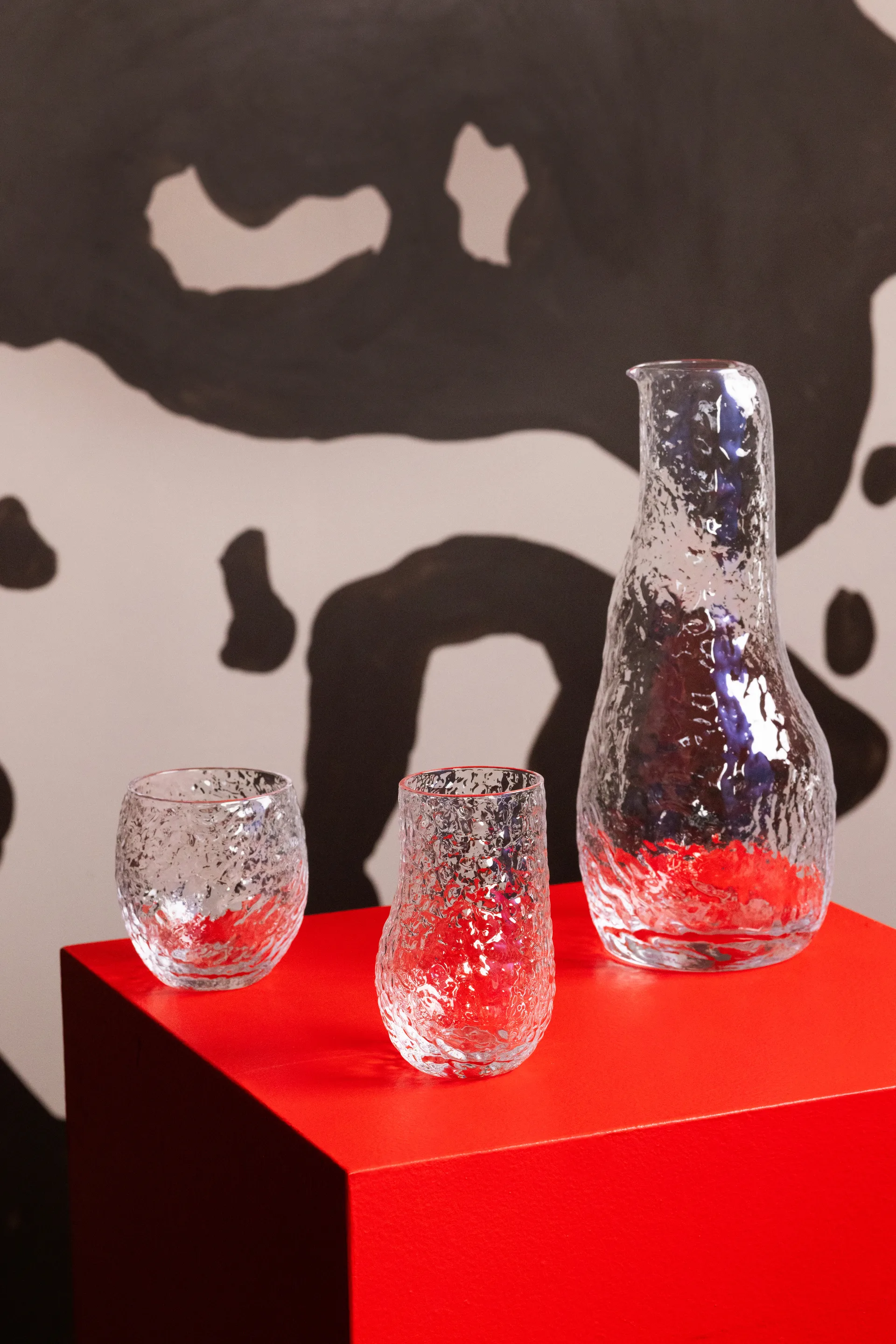 Swan 杯子/玻璃杯/酒杯 两件套装, 透明 Byon