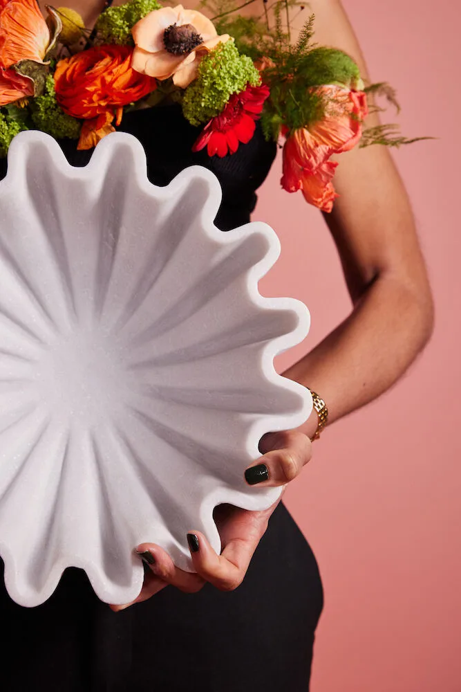 Tachi 碗 Ø30.5 cm, 大理石色 Byon