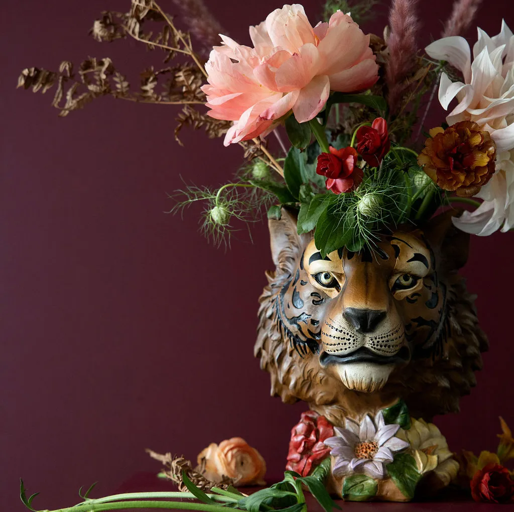 Tiger 花瓶 28.5 cm, multi Byon