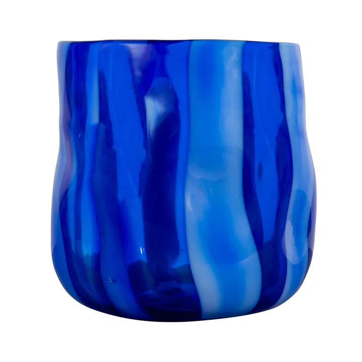 Triton 花瓶 24cm - 蓝色 - Byon
