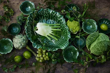 Veggie L碗 30x34.5cm - 绿色 - Byon