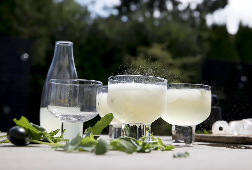 Victoria 玻璃 35 cl 两件套装, Clear Byon