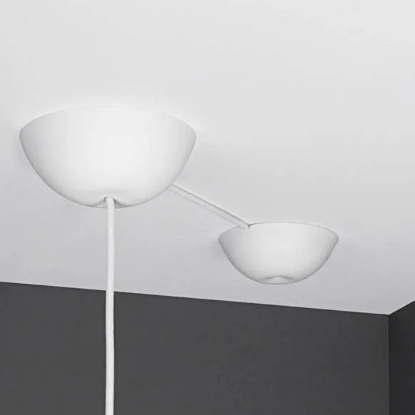 CableCup Hide 吊灯顶盖, 白色 CableCup