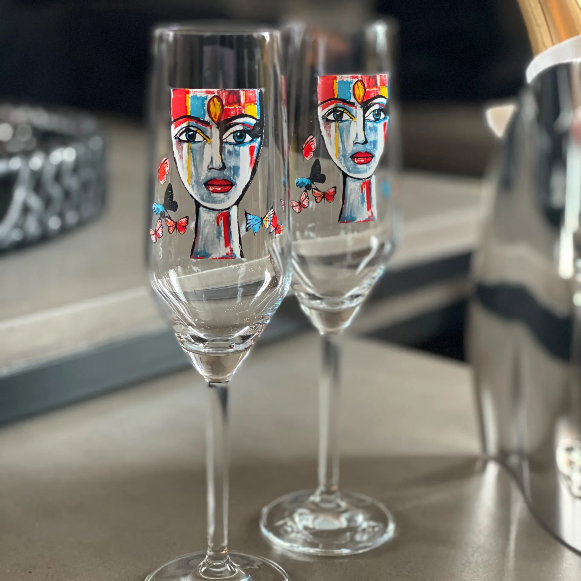 Butterfly Messenger 香槟杯, 30 cl Carolina Gynning