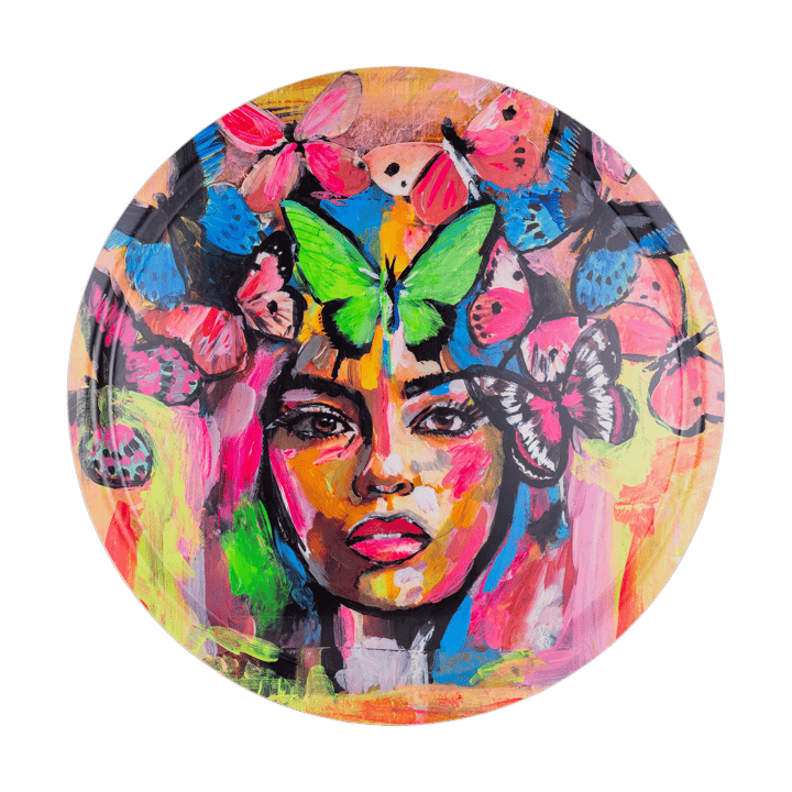 Coming back to life 托盘 Ø46 cm - 彩色 - Carolina Gynning