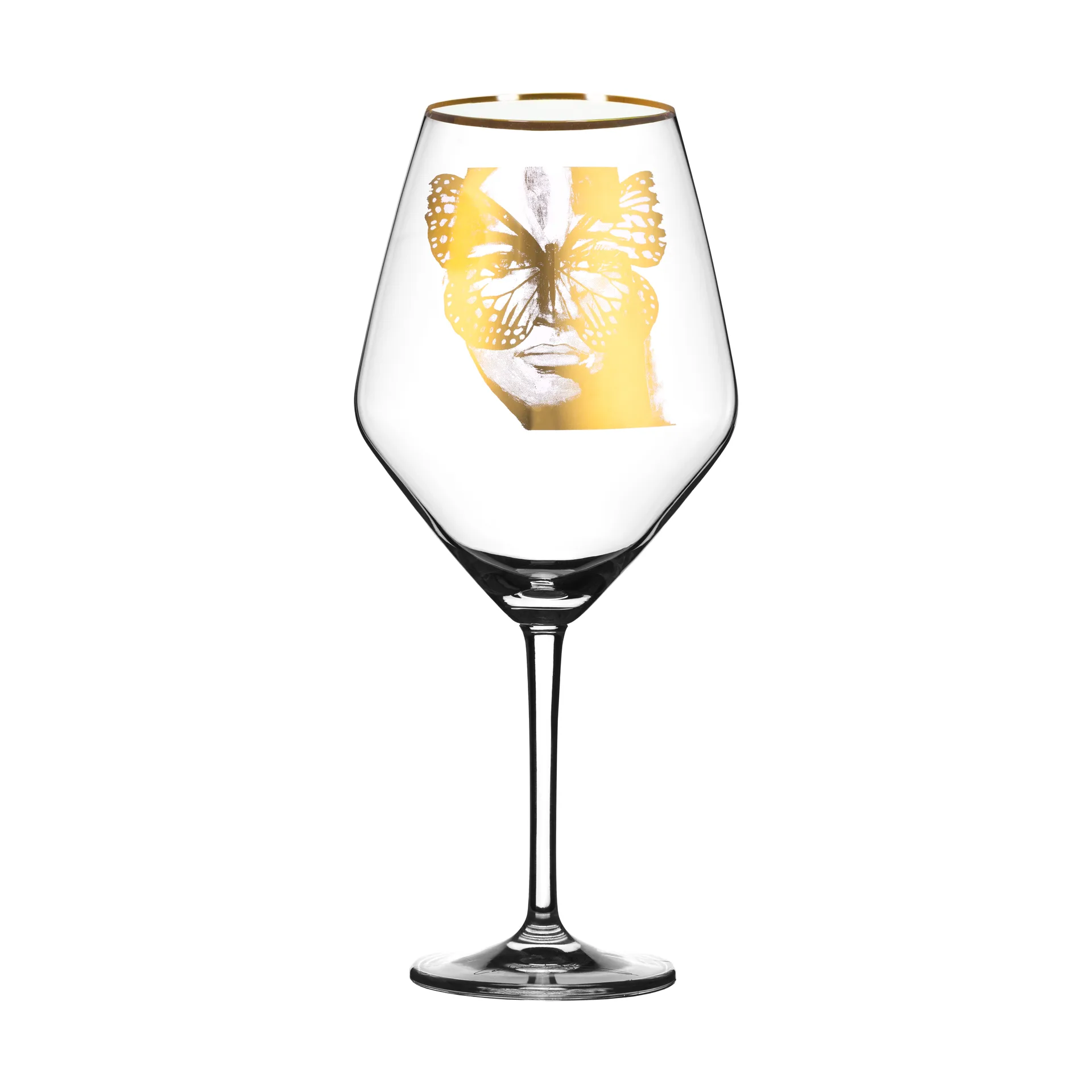 Golden Butterfly 酒杯 750ml, 金色 Carolina Gynning