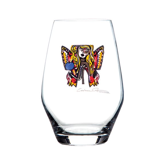 Love is Joy drinking glass, 35 cl Carolina Gynning
