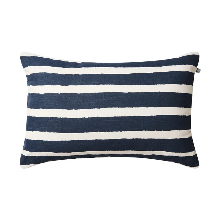 Block Stripe户外坐垫40x60cm - 蓝白拼色 - Chhatwal & Jonsson