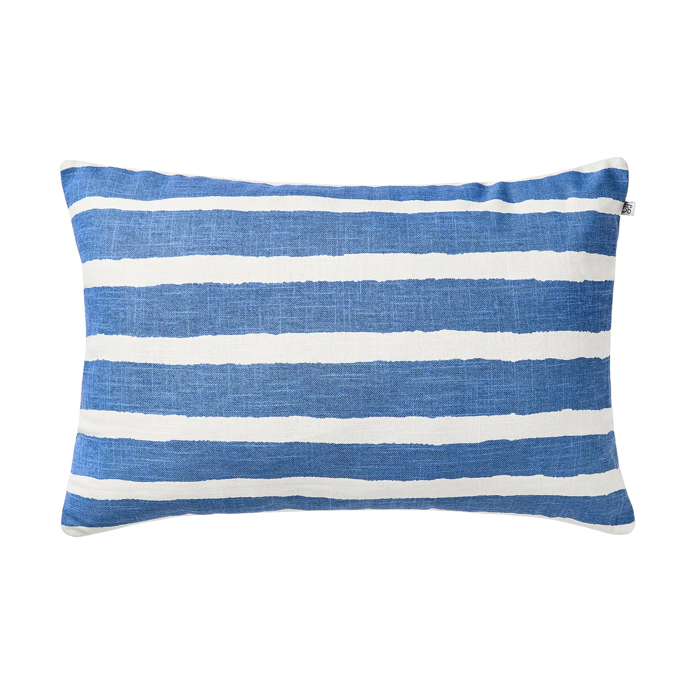 Block Stripe户外坐垫40x60cm, 里维埃拉蓝白拼色 Chhatwal & Jonsson