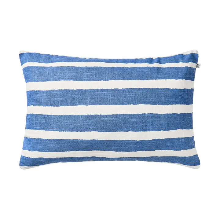 Block Stripe户外坐垫40x60cm - 里维埃拉蓝白拼色 - Chhatwal & Jonsson