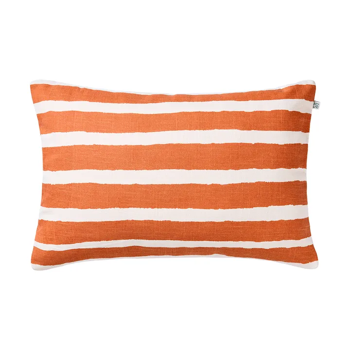 Block Stripe户外坐垫40x60cm - 杏橙白拼色 - Chhatwal & Jonsson