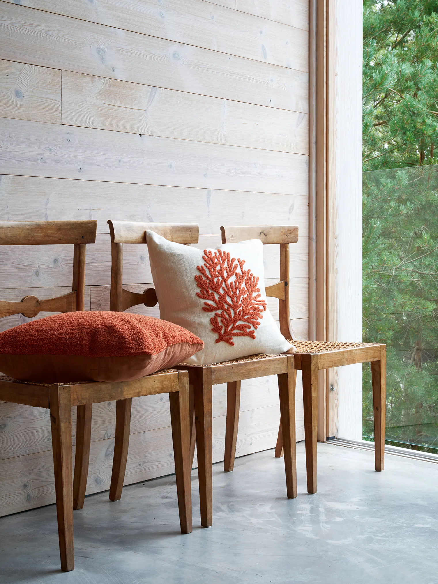 Coral 枕头套 50x50 cm, 橙色 Chhatwal & Jonsson