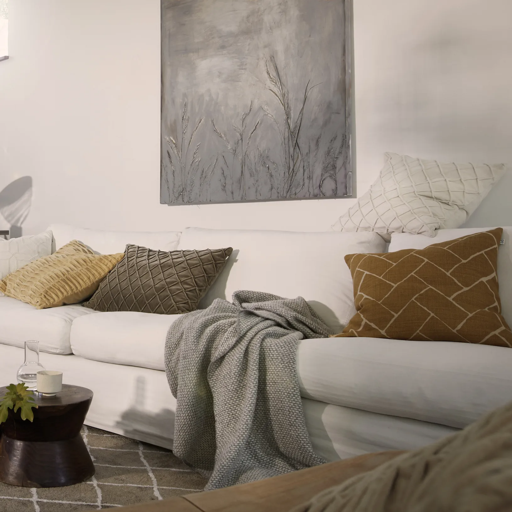 Deva 靠枕套 50x50 cm, Ivory Chhatwal & Jonsson